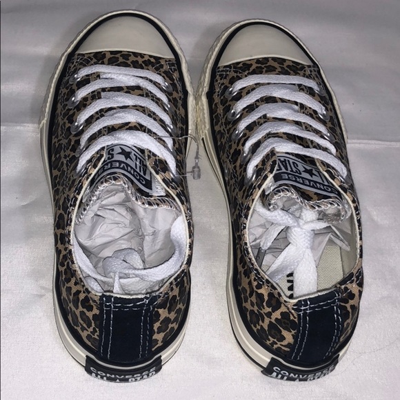 LAST ONE AVAILABLE! New Converse CTAS OX Animal Print Sneakers Size 12 - Picture 3 of 11